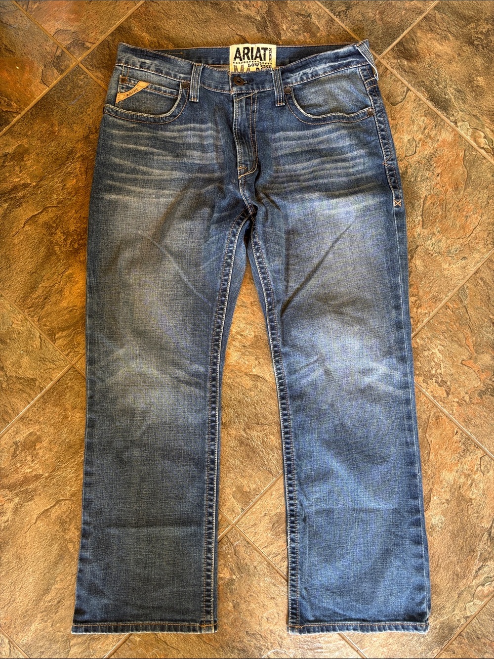 Men’s Ariat M4 Low Rise Bootcut Jeans 34 x 30